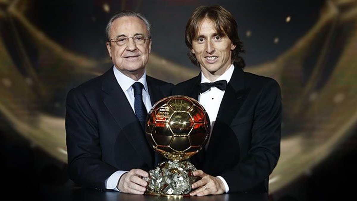 رئال مادرید - توپ طلا - فرانس فوتبال - ستاره کروات رئال مادرید - Ballon d'Or 2018 - best player of 2018