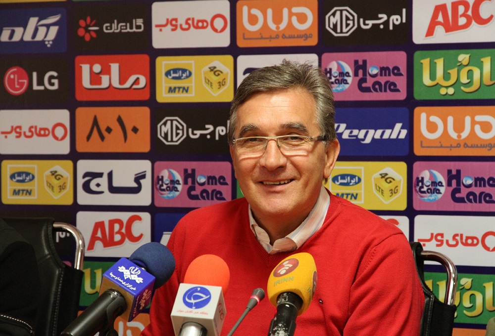 فوتبال ایران-لیگ برتر-نشست خبری سرمربی پرسپولیس
