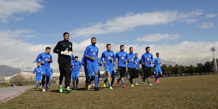 فوتبال ایران-لیگ برتر-تمرینات استقلال