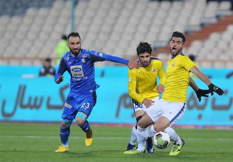 فوتبال ایران-لیگ برتر-بازی استقلال و نفت مسجد سلیمان