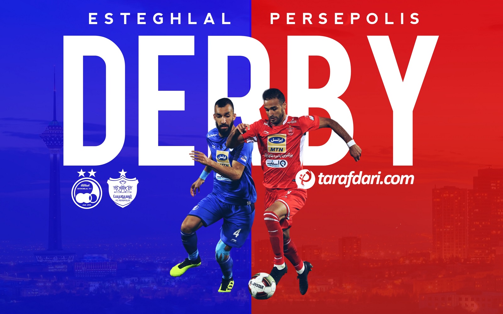 فوتبال ایران-لیگ برتر-دربی پرسپولیس و استقلال