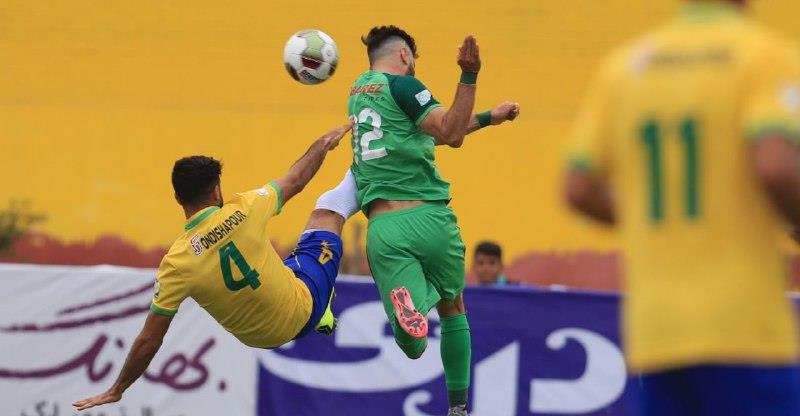 فوتبال ایران-لیگ برتر-بازی صنعت نفت و ذوب آهن
