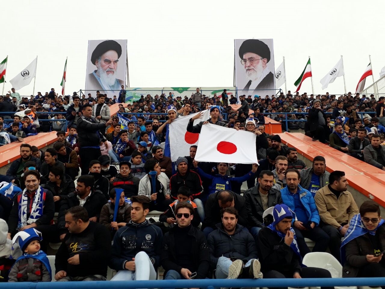 فوتبال ایران-لیگ برتر-ورزشگاه شهدای قدس-هواداران استقلال