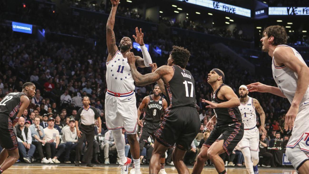 ورزش جهان-بسکتبال NBA-دیدار دیدار بروکلین نتس و فیلادلفیا سونی سیکسرز