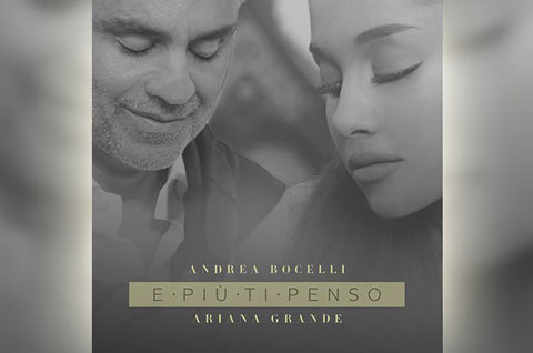 آهنگ ایتالیایی Ariana Grande , Andrea Bocelli - E Più Ti Penso