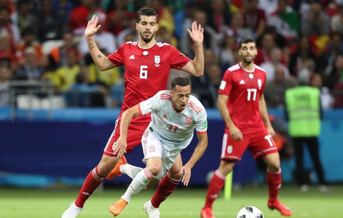 تیم ملی فوتبال ایران-جام جهانی 2018-تیم ملی اسپانیا