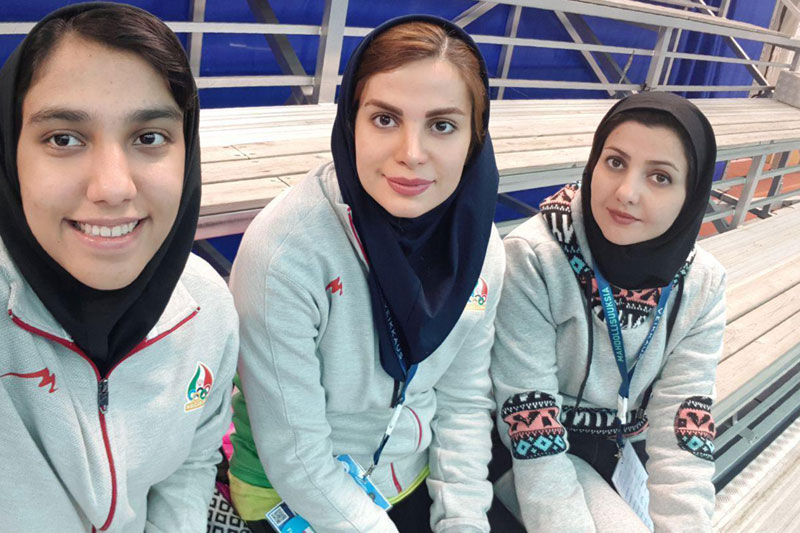 چشم تنیس روی میز ایران به ندا شهسواری و مهشید اشتری در بوداپست