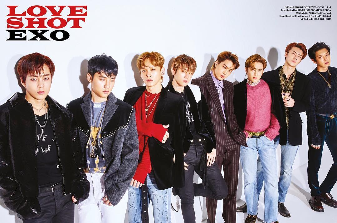 دانلود آهنگ لاو شات Love Shot اکسو EXO کیفیت 320 و 128 + ترجمه متن