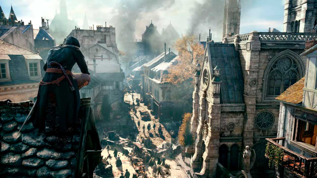 بازی Assassin's Creed Unity - کلیسای نوتردام پاریس - بازسازی کلیسای نوتردام - یوبیسافت