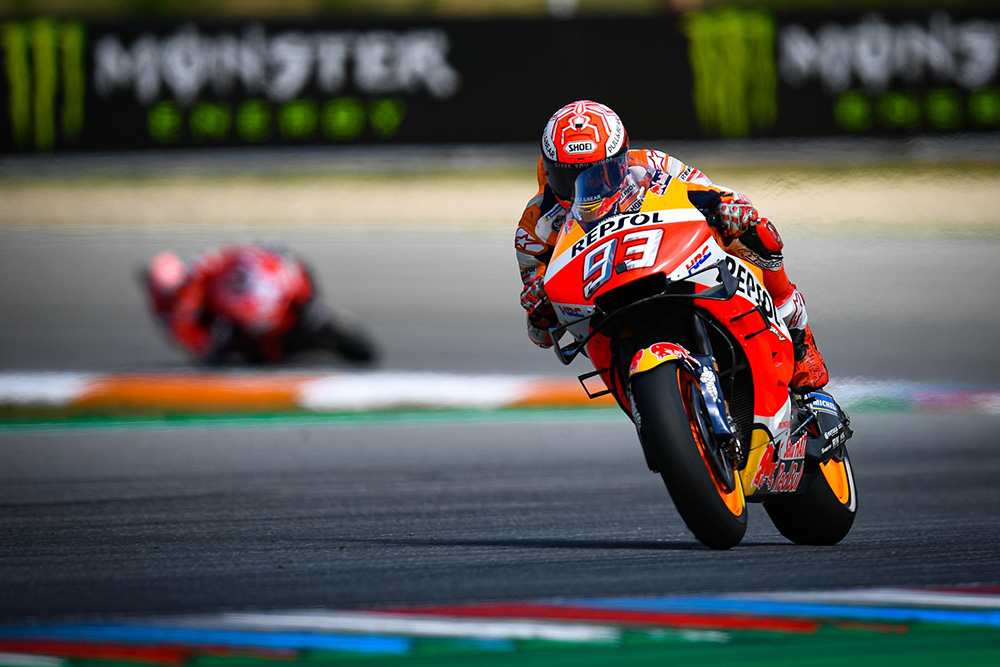 موتوجیپی – مسابقات موتورسواری – موتوجیپی جمهوری چک - پیست برنو - مسابقه MotoGP - رپسول هوندا - مارک مارکز