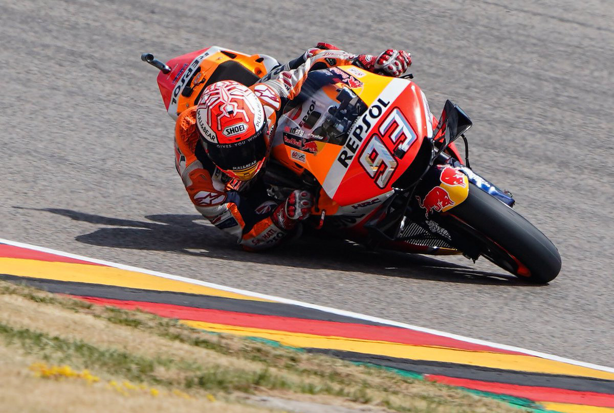 موتوجیپی – مسابقات موتورسواری – موتوجیپی آلمان - پیست زاکسنرینگ - مسابقه MotoGP - رپسول هوندا - مارک مارکز