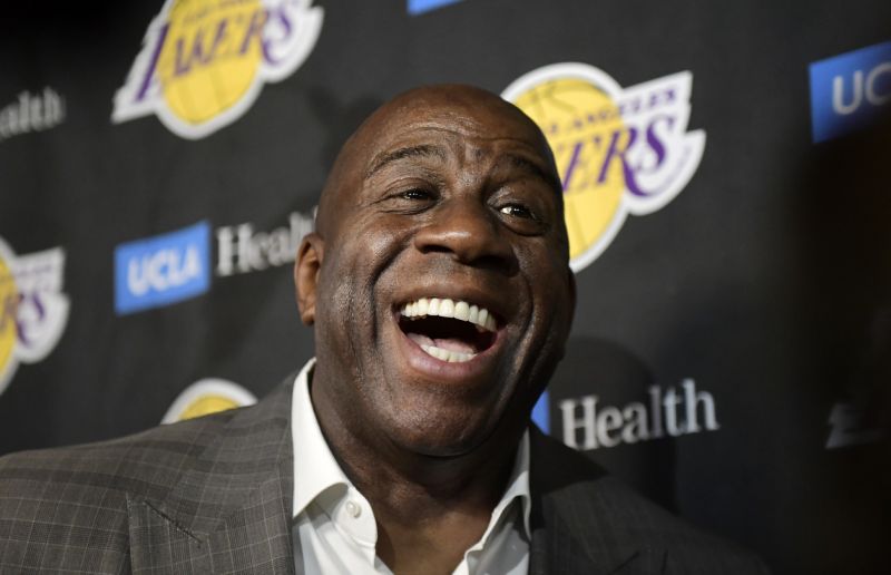 بسکتبال NBA - اخبار بسکتبال NBA - لس آنجلس لیکرز - مجیک جانسون