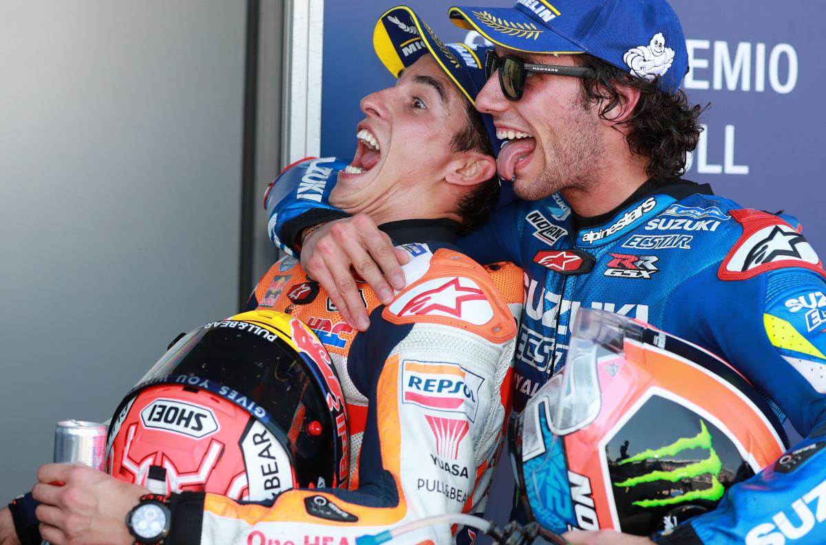 مسابقات موتورسواری - موتوجیپی - مسابقه MotoGP - مارک مارکز - الکس رینز