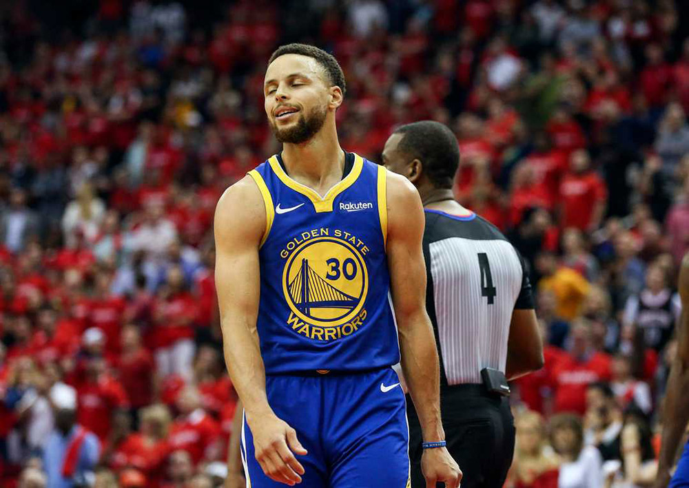 استفن کری - پلیآف NBA - گلدن استیت وریرز - هیوستون راکتس