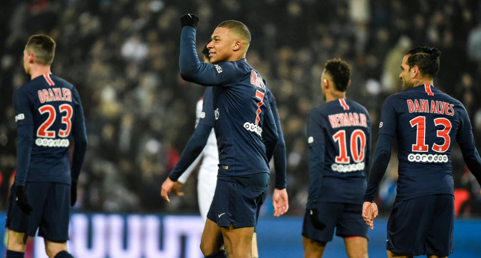 فرانسه-لیگ1 فرانسه-نیمار-ادینسون کاوانی-پاری سن ژرمن-گنگام-League1-PSG