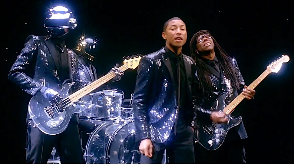 دانلود آهنگ زیبای Daft Punk & Pharrell Williams & Nile Rodgers - Get Lucky
