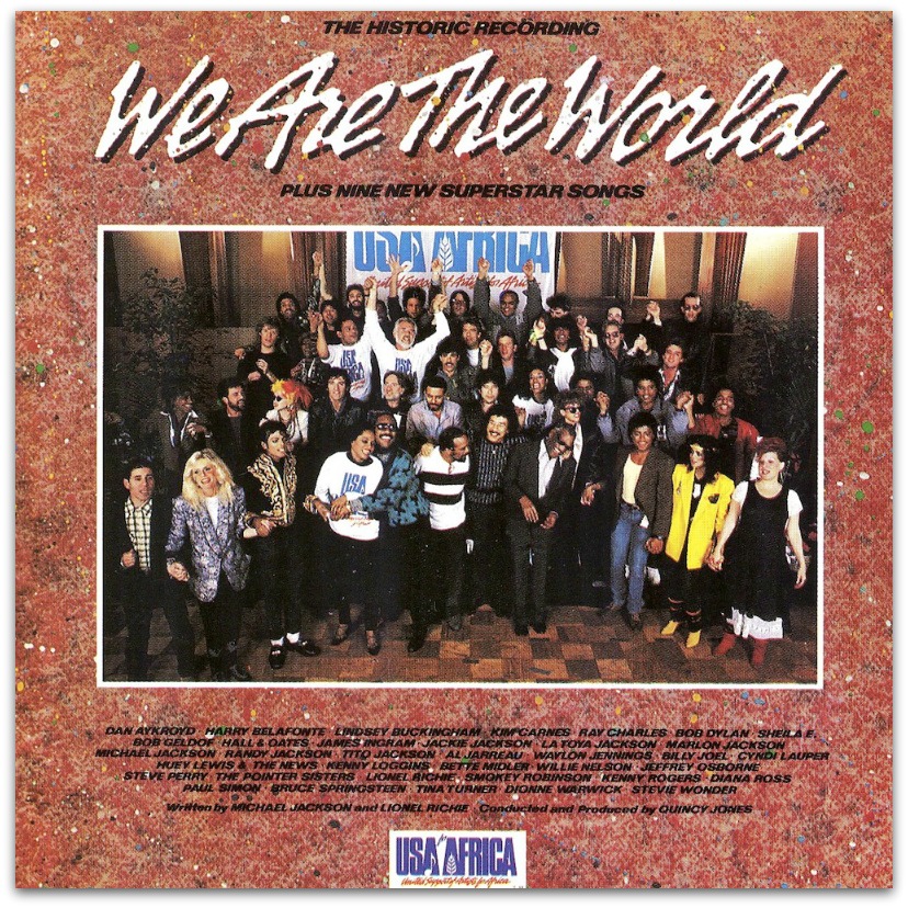 دانلود آهنگ زیبای USA For Africa - We Are The World