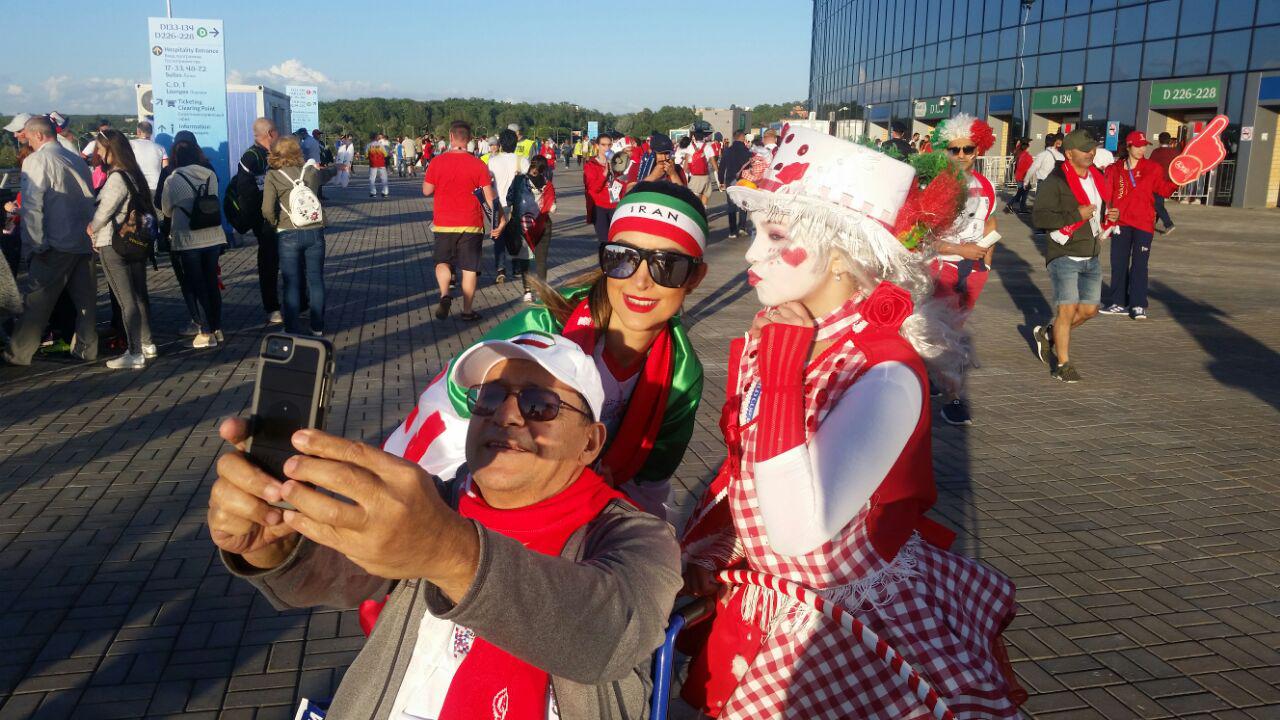 ایران-اسپانیا - جام جهانی 2018 روسیه - مصاحبه اختصاصی طرفداری - طرفداران فوتبال