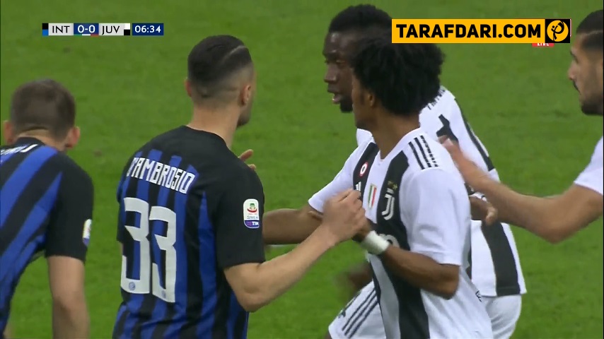 خلاصه بازی اینتر 1-1 یوونتوس (سری آ فصل 2018/19)