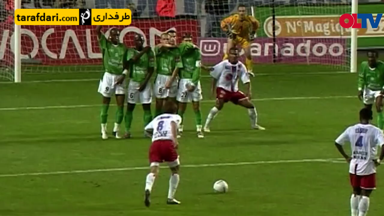 لیون-ضربه آزاد-olympique lyon