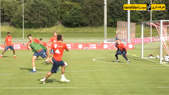تمرینات بایرن مونیخ-bayern munchen training