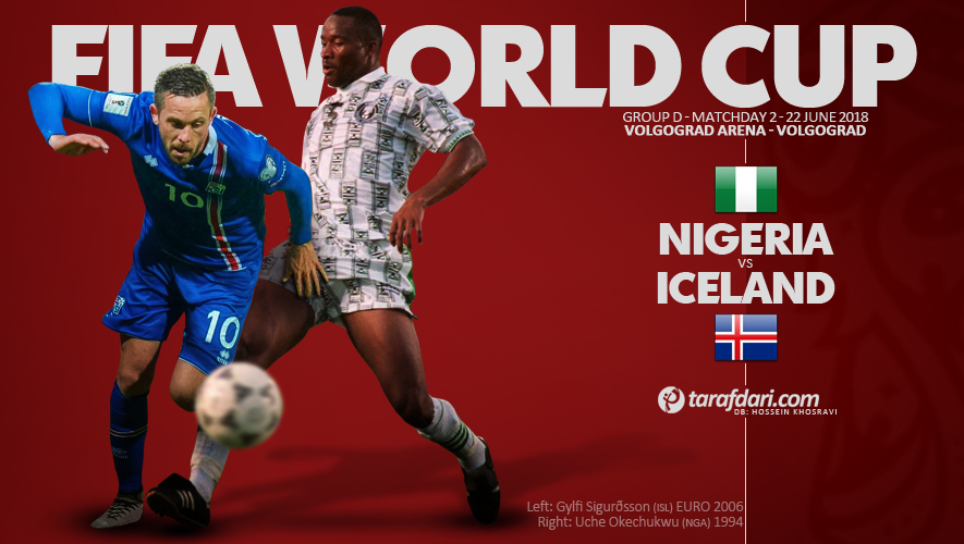 NIGERIA - iceland - world cup 2018 russia