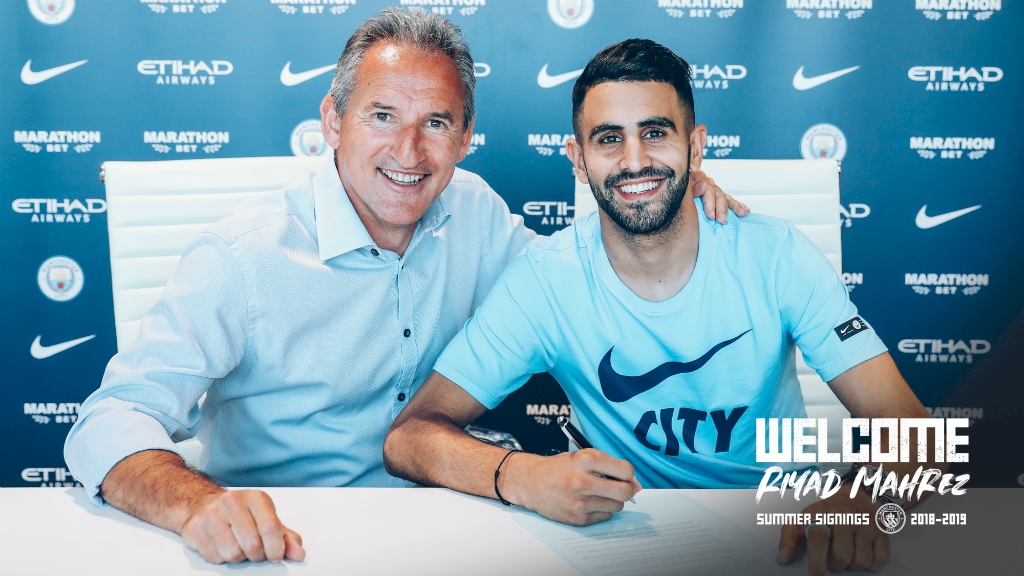 Riadh Mahrez - منچستر سیتی