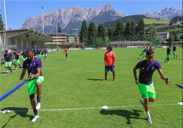 تمرینات الاهلی - الاهلی عربستان - اتریش