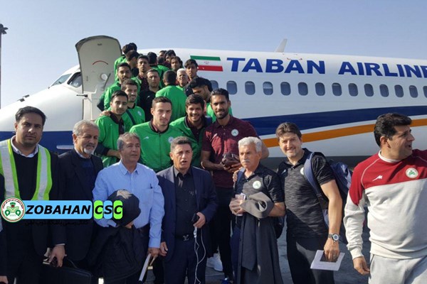 ذوب آهن ایران - ذوب آهن اصفهان - لیگ قهرمانان آسیا - هواپیما - فرودگاه امام خمینی