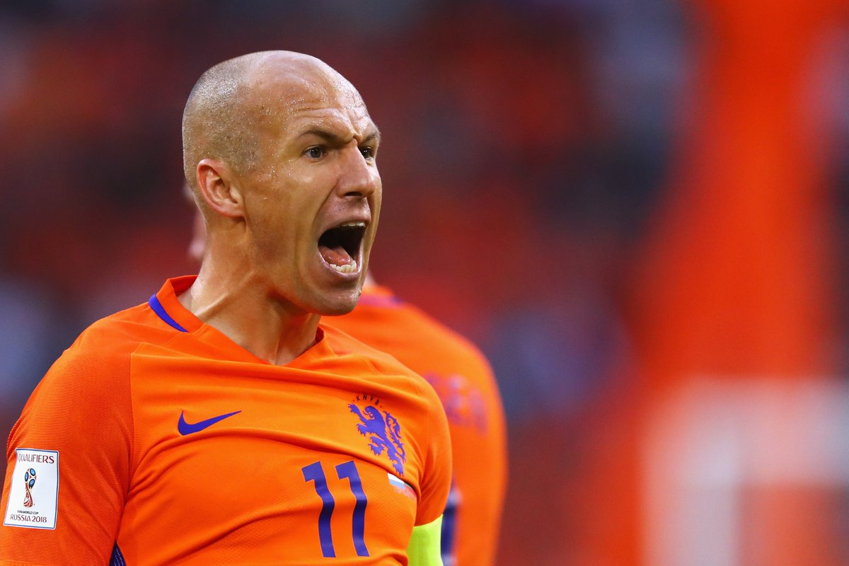 آرین روبن - Arjen Robben - هلند - مقدماتی جام جهانی 2018