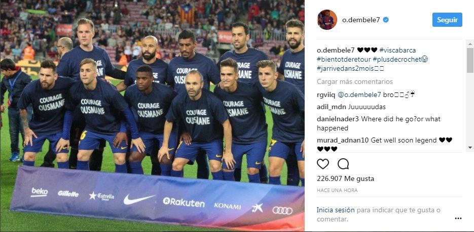 بارسلونا - لالیگا - Ousmane Dembélé - FC Barcelona
