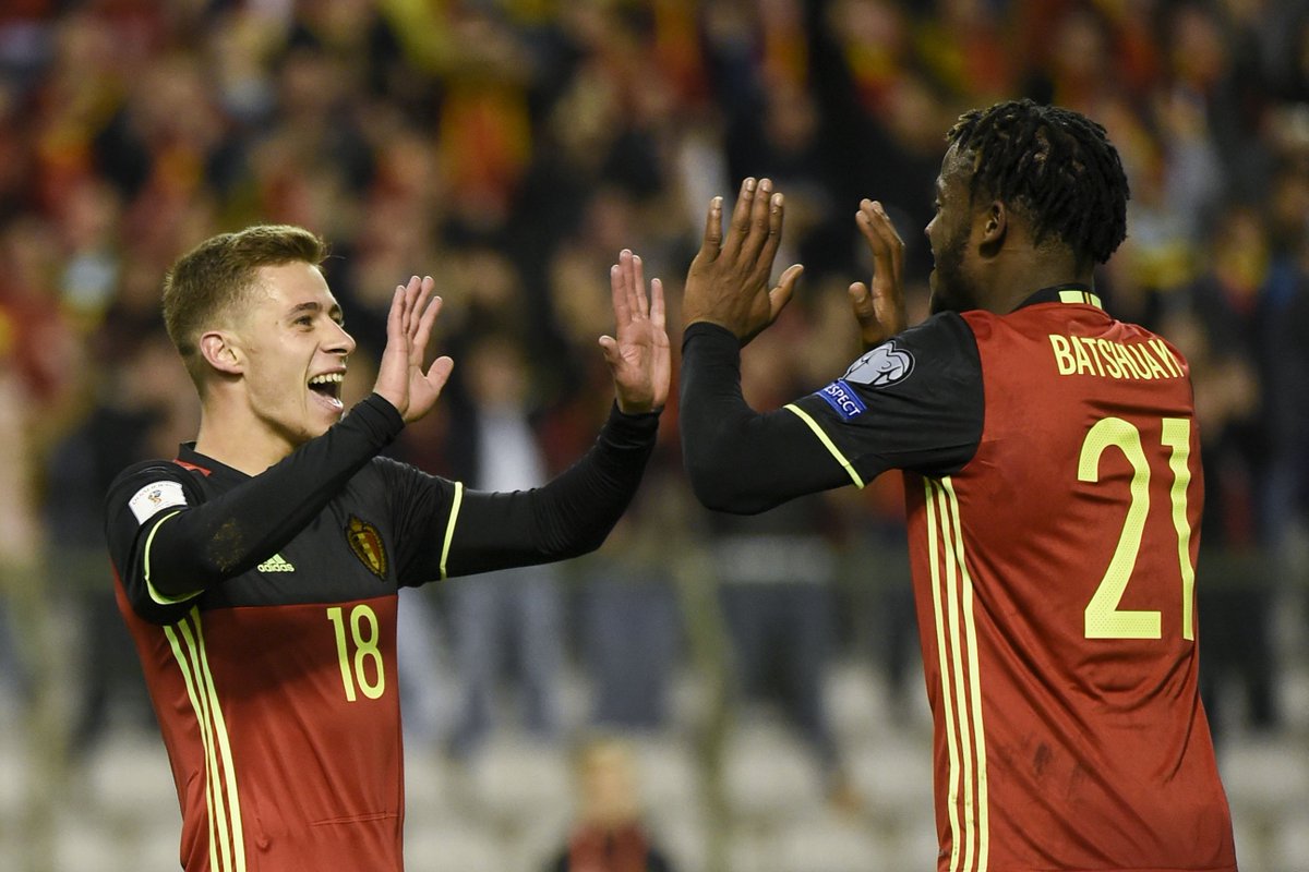 Belgium - Cyprus-بلژیک - قبرس - Thorgna Hazard -Michy Batshuayi