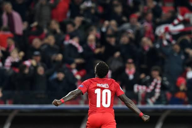 Spartak - Sevilla - Uefa Champions League - Promes