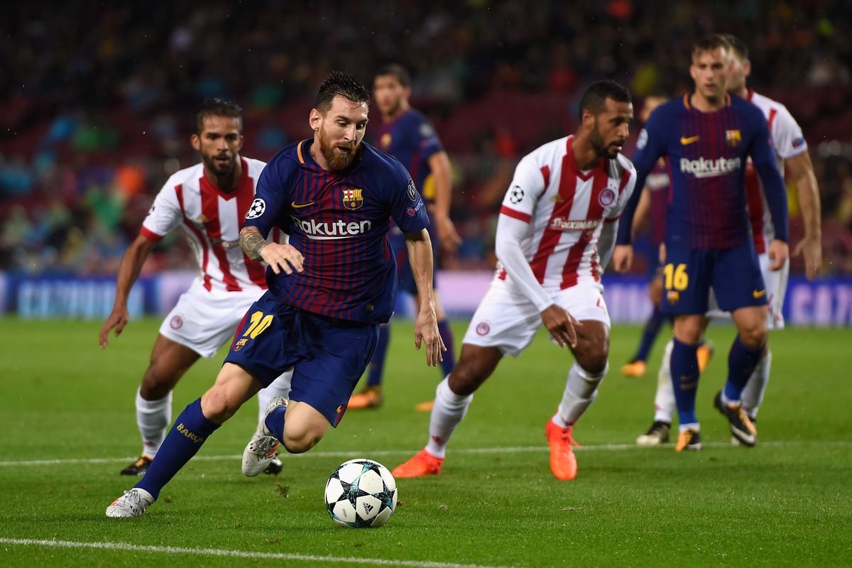 Olympiacos - FC Barcelona - Uefa Champions League - لیگ قهرمانان اروپا - لیونل مسی