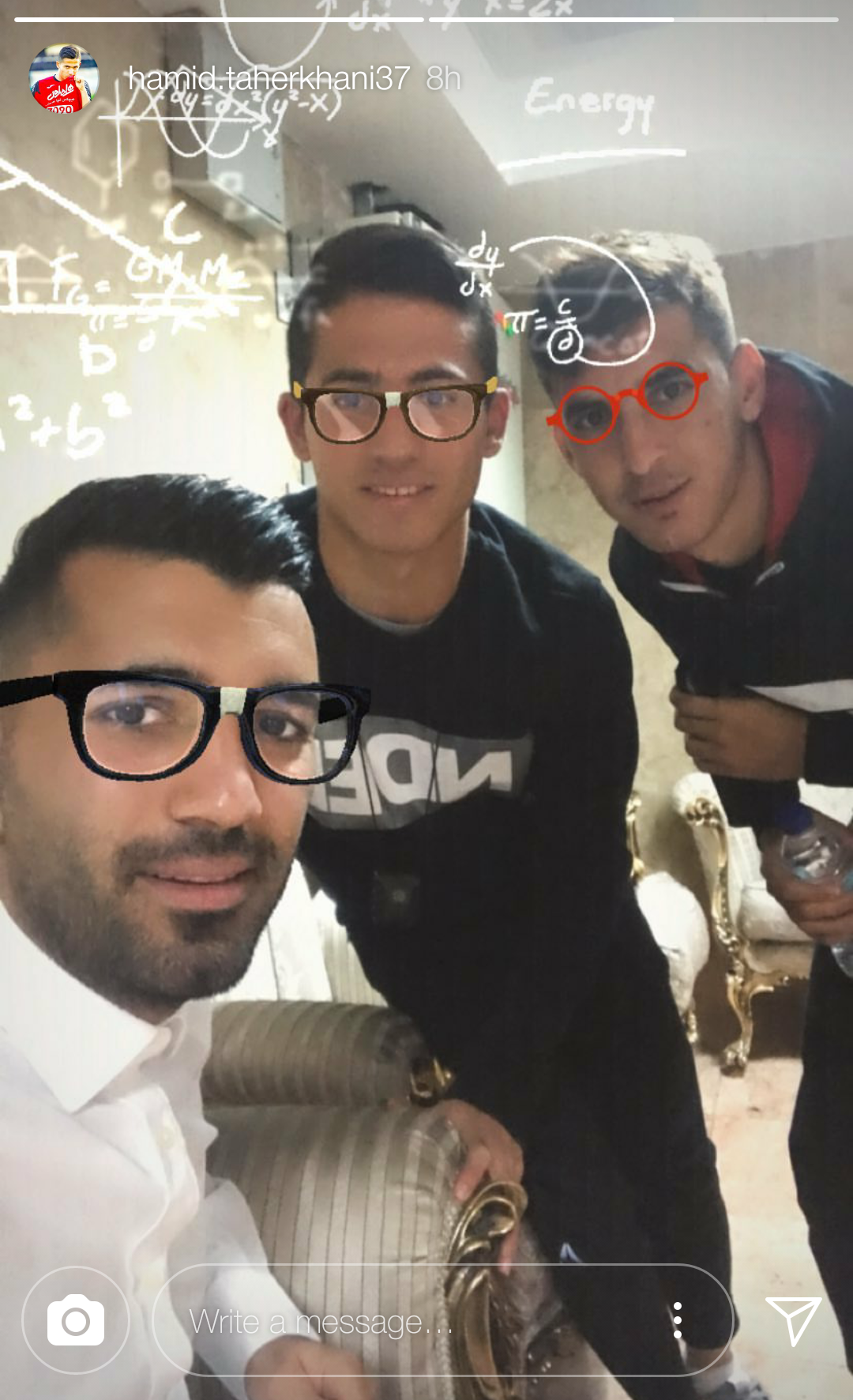 محسن مسلمان و حمید طاهرخانی