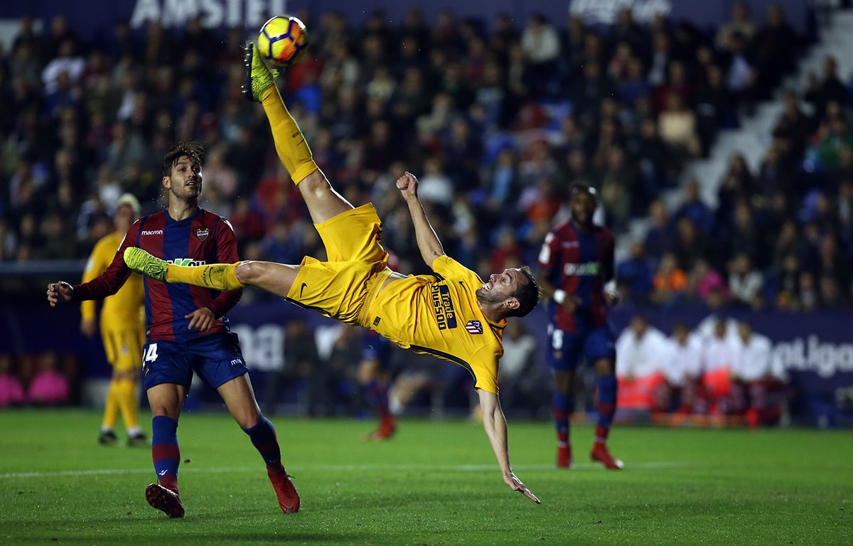 atletico madrid - دیگو گودین - Diego Godin - اتلتیکو مادرید - لوانته