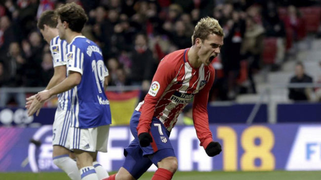 Real Sociedad - Atletico Madrid - لالیگا - اتلتیکو مادرید - رئال سوسیداد - آنتوان گریزمان