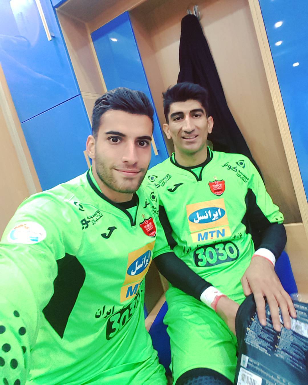 ابوالفضل درویش وند - علیرضا بیرانوند - پرسپولیس