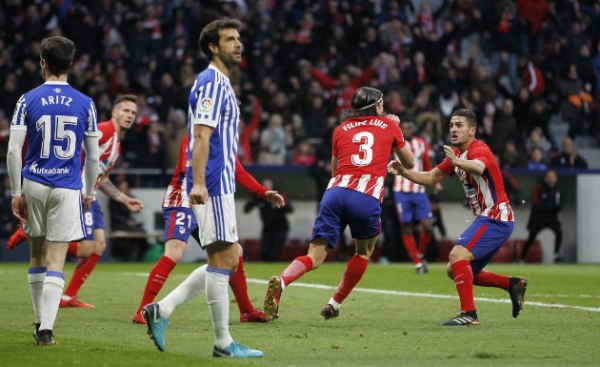 Real Sociedad - Atletico Madrid - لالیگا - اتلتیکو مادرید - رئال سوسیداد - فیلیپه لوئیس - کوکه