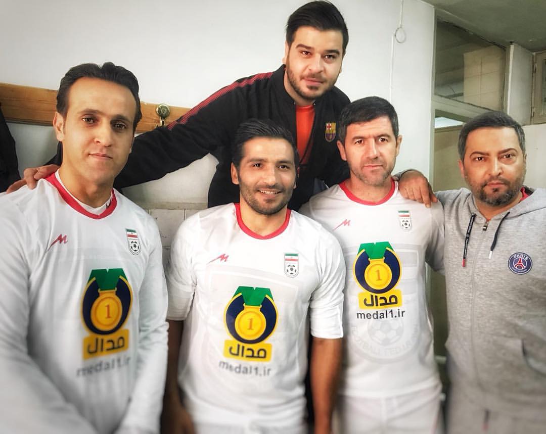 علی کریمی - جواد کاظمیان - کریم باقری - مهرداد میناوند - پرسپولیس