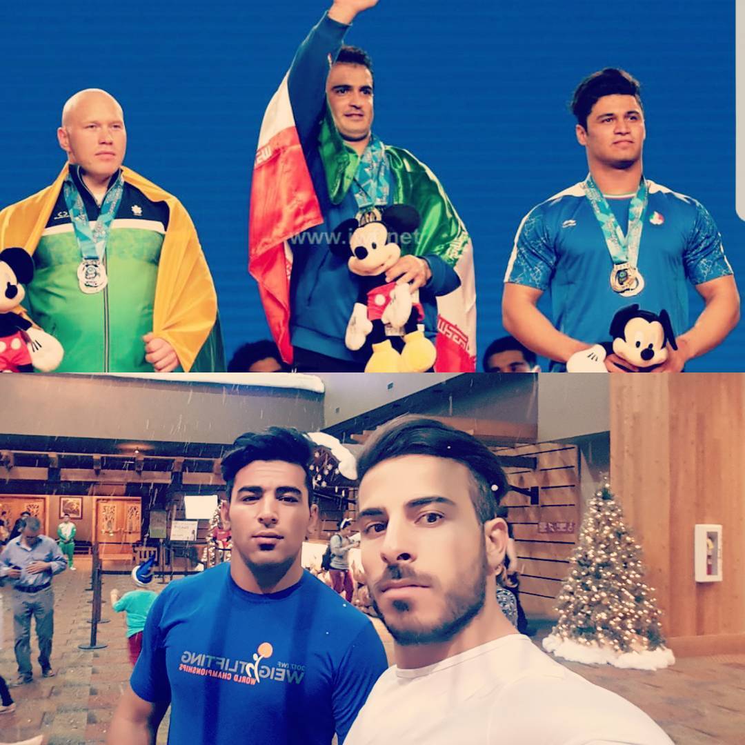 کیانوش رستمی - علی هاشمی - سهراب مرادی - وزنه برداری