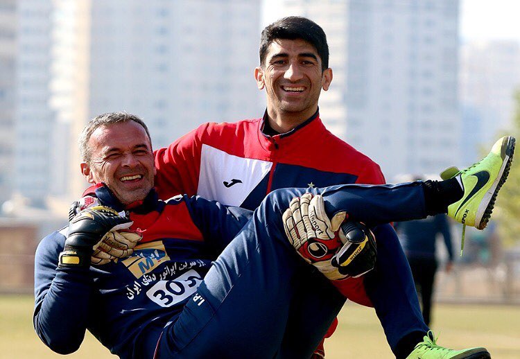 علیرضا بیرانوند - ایگور پانادیچ - پرسپولیس