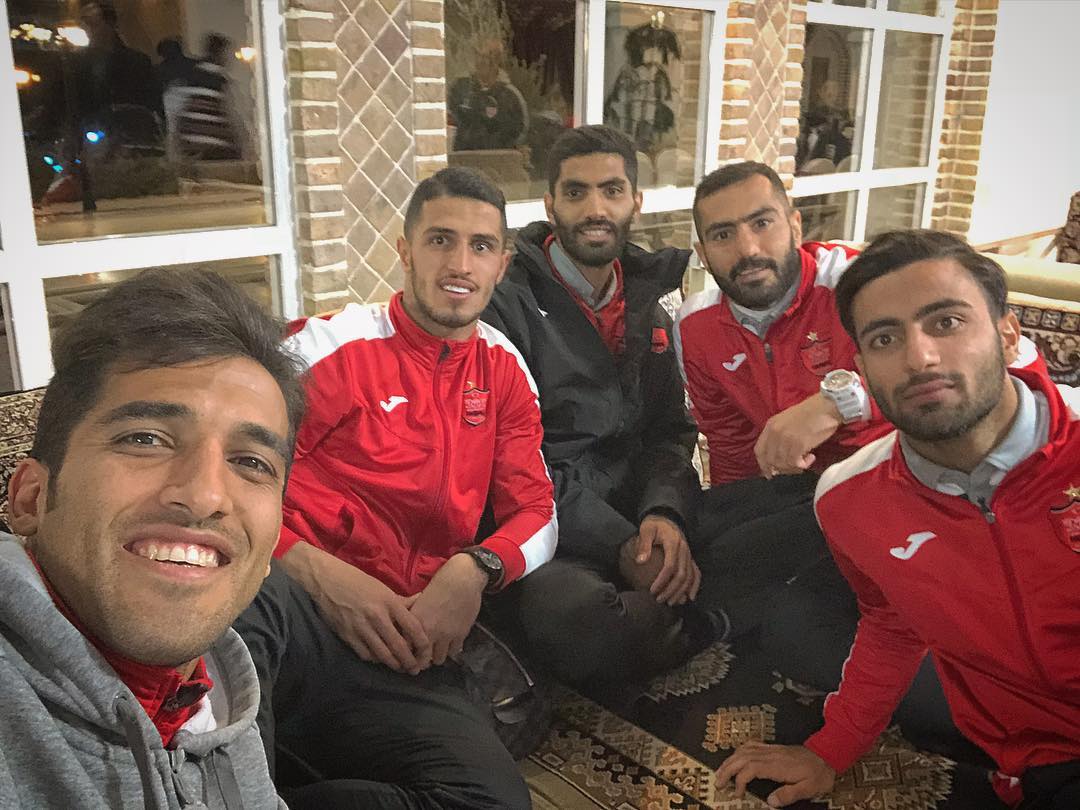 وحید امیری - صادق محرمی - محمد انصاری - علی علیپور - محسن ربیع خواه - پرسپولیس