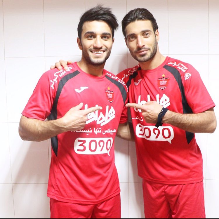 سیامک نعمتی - شجاع خلیل زاده - پرسپولیس