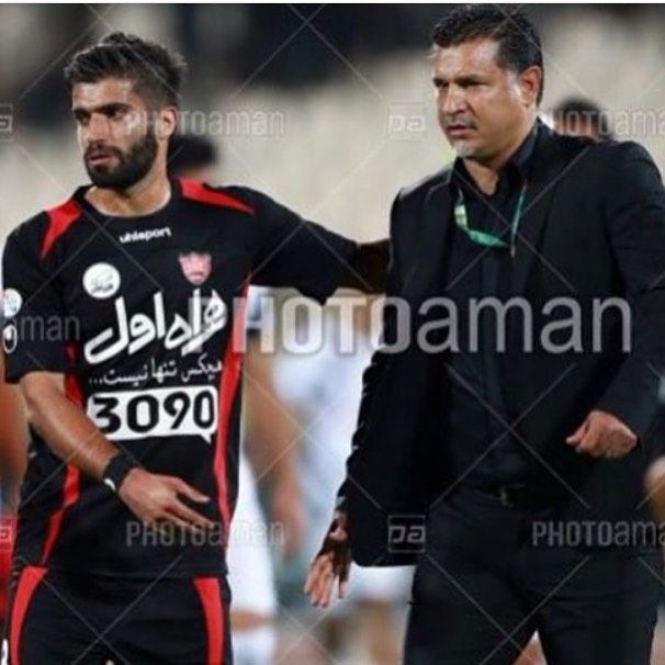 مهرداد کفشگری - علی دایی - پرسپولیس