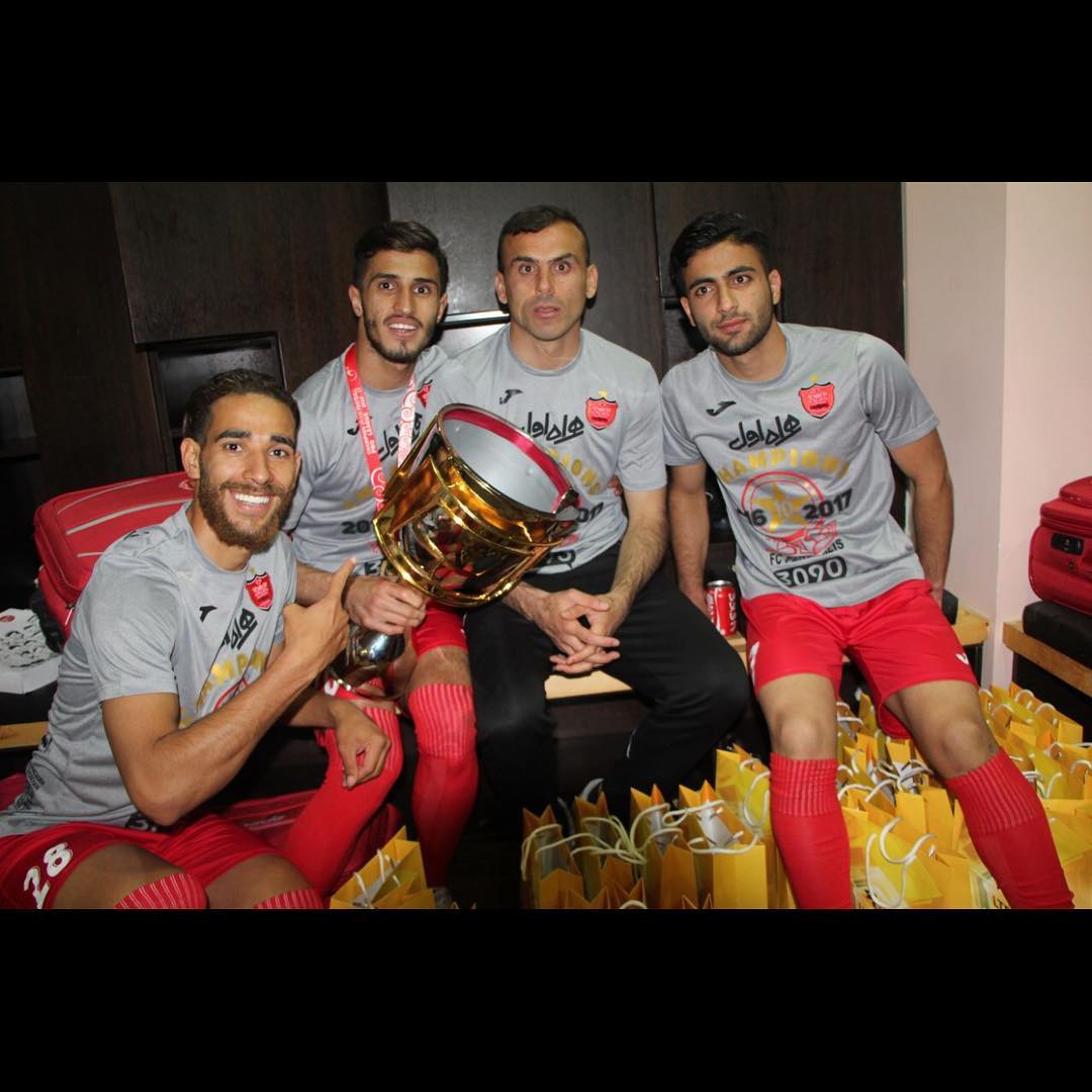 رضا کرملاچعب - صادق محرمی - سید جلال حسینی - علی علیپور - پرسپولیس