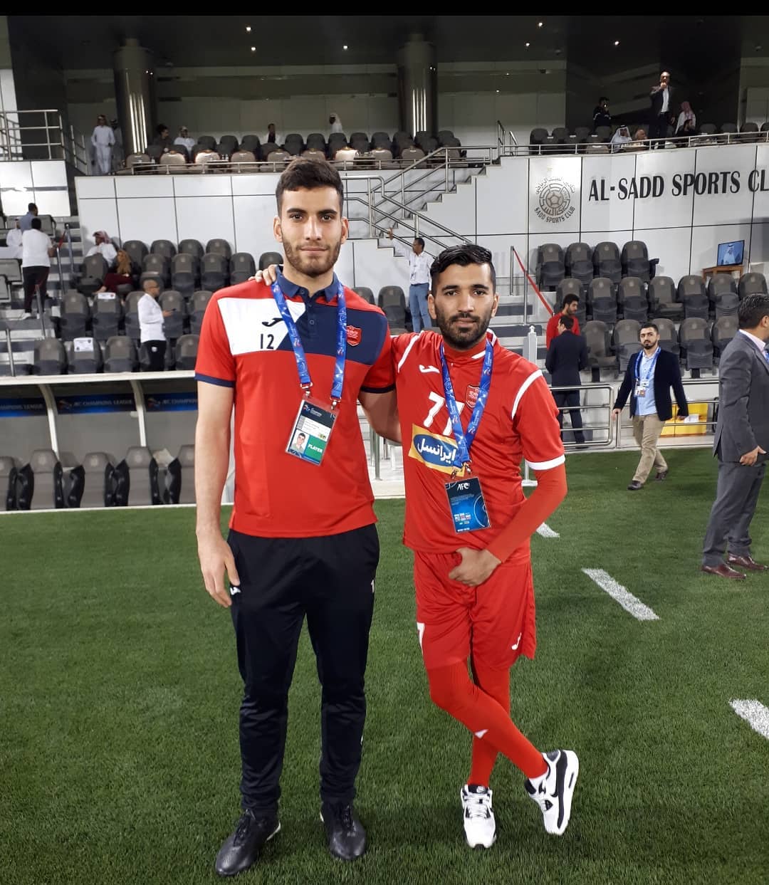 ابوالفضل درویشوند - محسن مسلمان - پرسپولیس- لیگ خلیج فارس