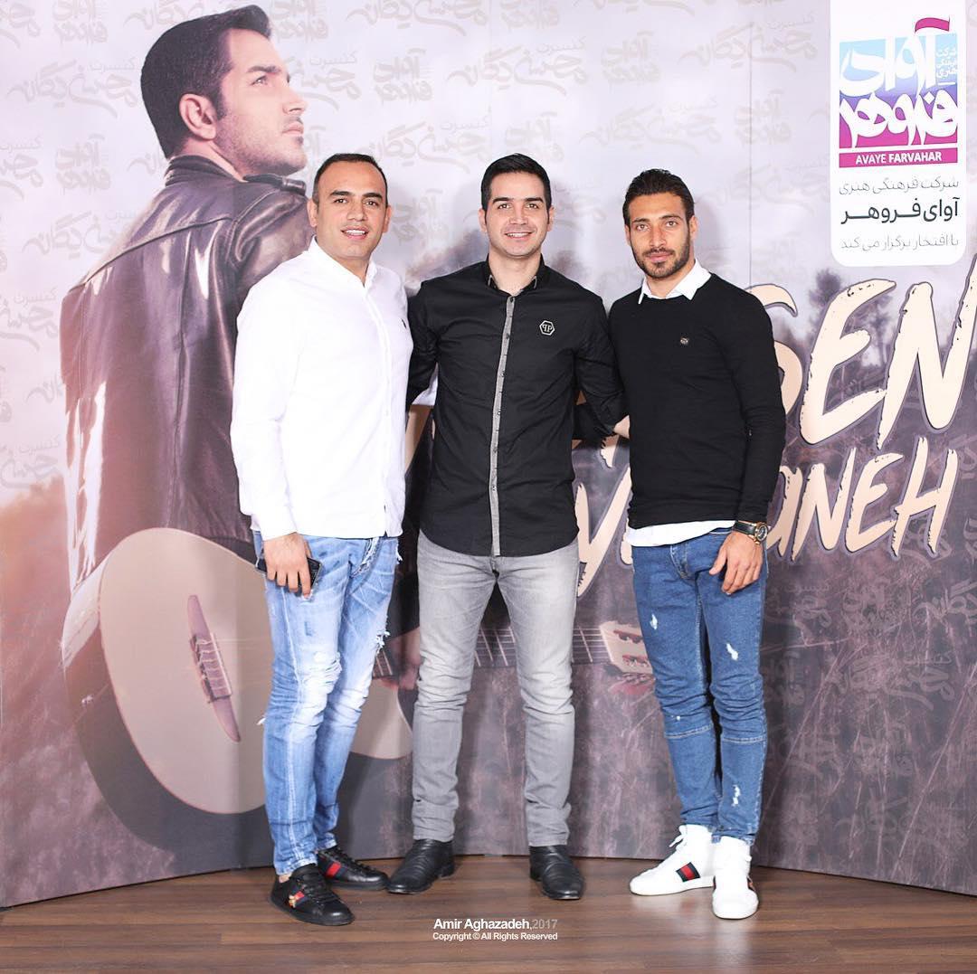 شجاع خلیل زاده - محسن یگانه - خواننده - پرسپولیس