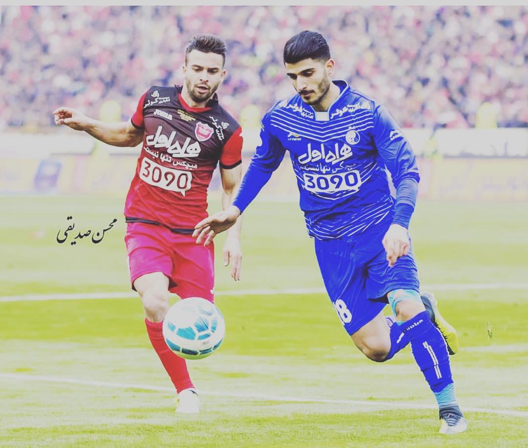 میلاد زکی پور - سروش رفیعی - پرسپولیس - استقلال - دربی - دربی تهران