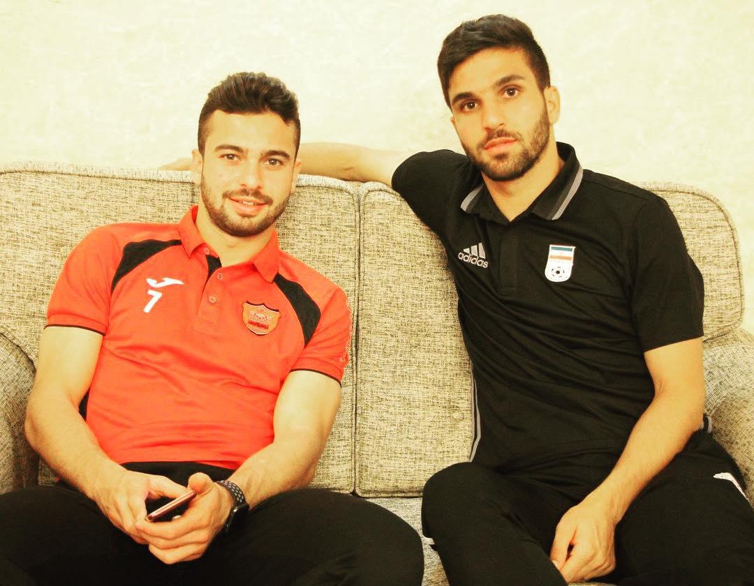 ساسان انصاری - تیم ملی ایران - پرسپولیس - سروش رفیعی